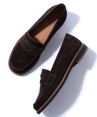 〈coen〉レザーローファー