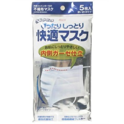 快適マスク 5枚入