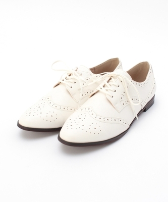 〈pink adobe〉マニッシュシューズ