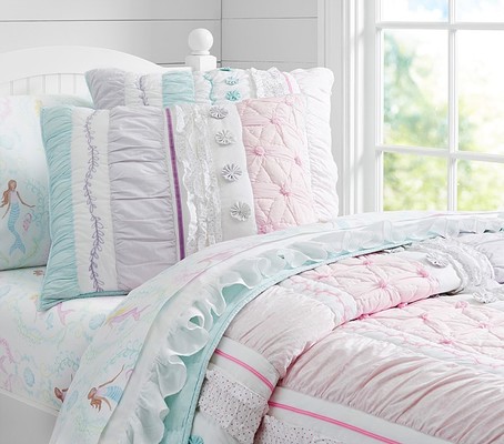 Bailey Ruffle Quilted Bedding