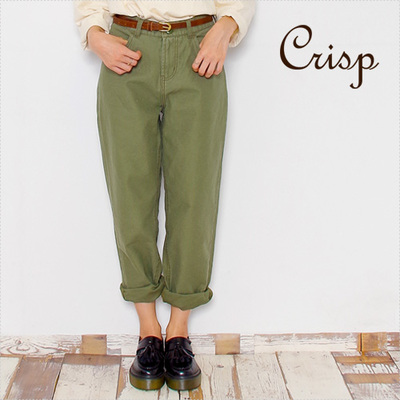 Crisp ミリタリーボーイフレンドパンツ