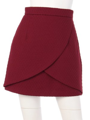 カラーラップスカート