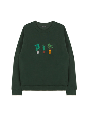 ボタニカルロゴスウェットプルオーバー 