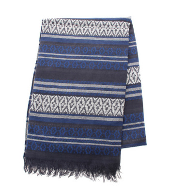 AZUL by moussy PE/AC JQDネイティブボーダーストール