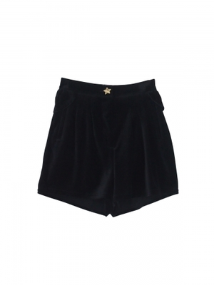 velour shortpants