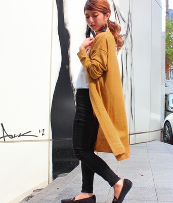 ANAP/アップ CHILLE 90丈ロングカーディガン