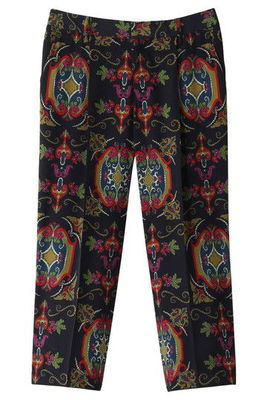 プリント柄パンツ