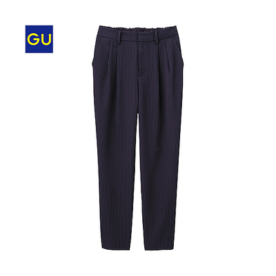 イージークロップドテーパードパンツ 68 BLUE