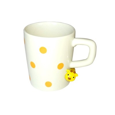 【ひょっこりこんにちわ】のぞき見マグ　キリン