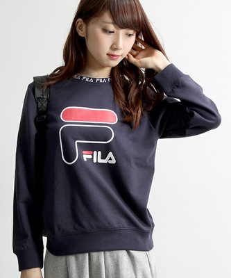 FILAロゴプルオーバー