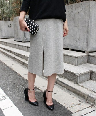 〈EDIT FOR LULU〉ジャージータイトスカート