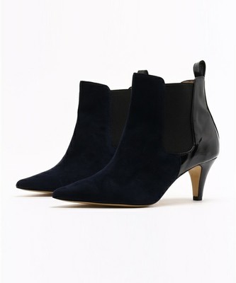 〈EDIT FOR LULU〉サイドゴアショートブーツ