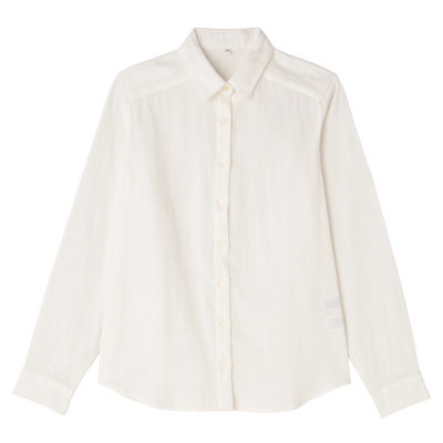 オーガニックコットン二重ガーゼシャツ