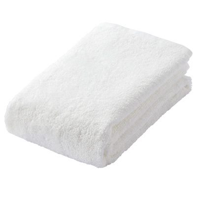 オーガニックコットン混やわらかフェイスタオル