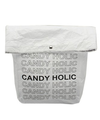 WEGO/ロゴペーパークラッチバッグ