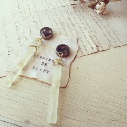 コラムモチーフピアス [p-1160]