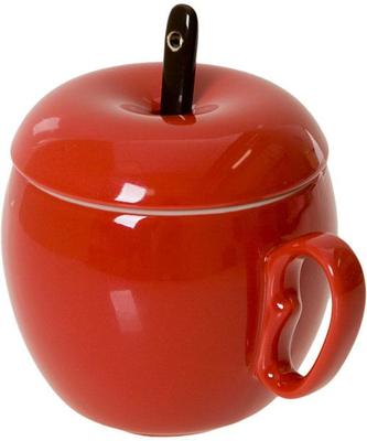 リンゴマグカップ（フタツキ アカリンゴ）