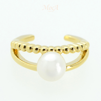 1Pearl Nail Ring