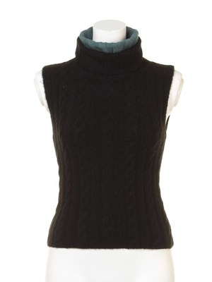 ダブルタートルノースリーブ