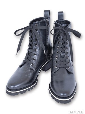 レースアップワークブーツ