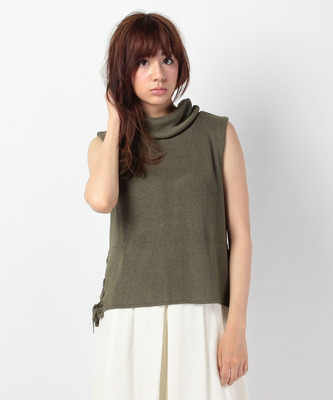 〈MISCH MASCH〉オフタートルノースリニット