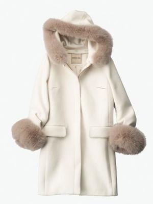 Apuweiser-riche フードファー付5WAYコート