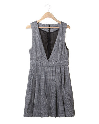 V／Nグレンチェック／ジャンスカ