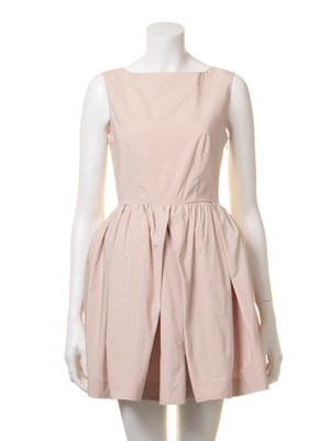 タフタミニドレス