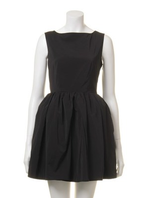 タフタミニドレス