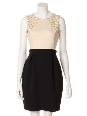 フラワービジューワンピース