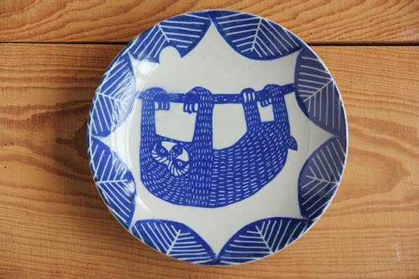 印判手七寸皿 （倉敷意匠×kata kata）ぶらさがり