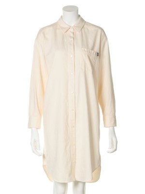 ウォッシュシャツワンピース