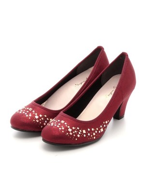 MIXビジューパンプス