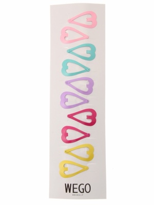 WEGO/カラーハートピン
