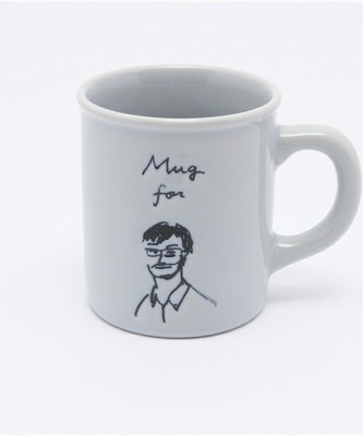 LH MUG GENTLEMAN マグカップ 限定ライトグレー