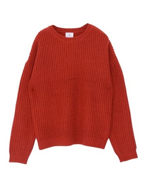 Basicアゼ編みニット