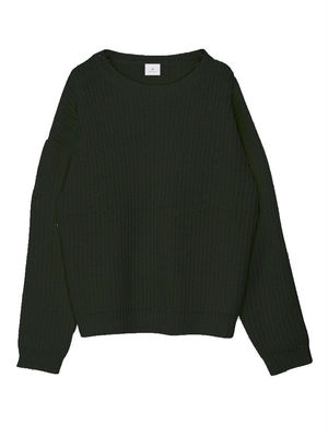 Basicアゼ編みニット