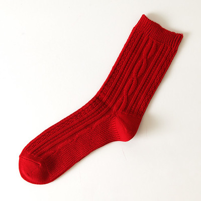 靴下屋縄柄リンクスソックス