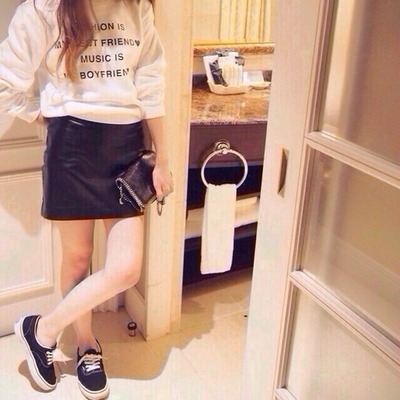 ”My Fashion” Sweatshirt white