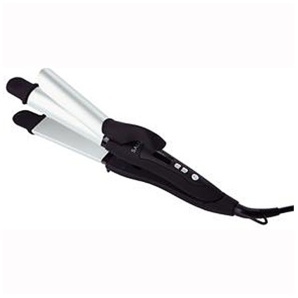 ≪国内・海外兼用≫［AC100-240V］ ヘアアイロン 「サロニア 2ウェイ ストレート＆カールアイロン」（32mm）　SL-002A