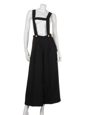 ブライトドビーサスペンダーワイドパンツ