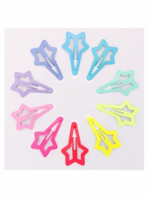 WEGO/カラフルスリーヘアピン