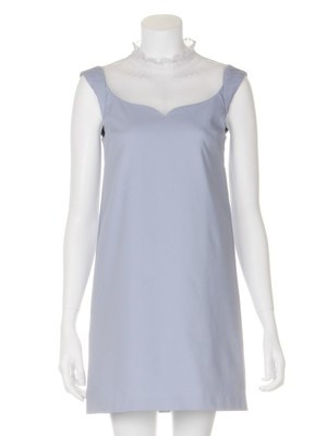 ドットチュールAラインワンピース