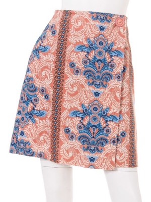 オリエンタルプリントスカート