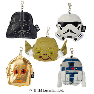 ＳＴＡＲ　ＷＡＲＳ／スターウォーズ　ぬいぐるみポーチ　リール付