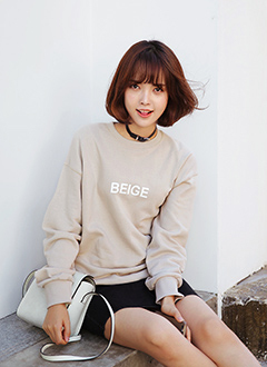 ユニーク英字ロゴルーズフィットプルオーバー・全6色・n45218