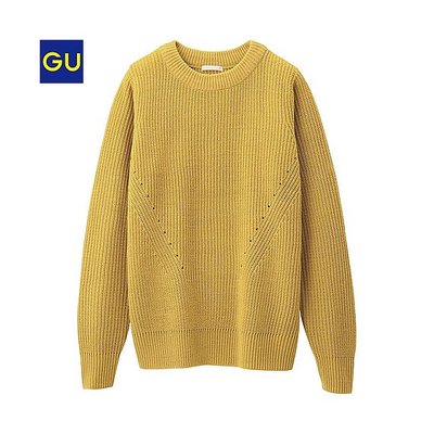 クルーネックセーター（ミドルゲージ）