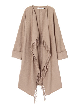 フリンジストールガウン