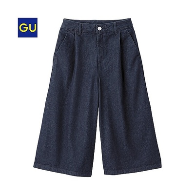 デニムガウチョパンツＡ