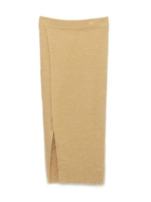 アンゴラスリットタイトスカート